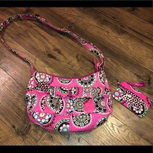 Vera Bradley Purse and matching Zip ID case